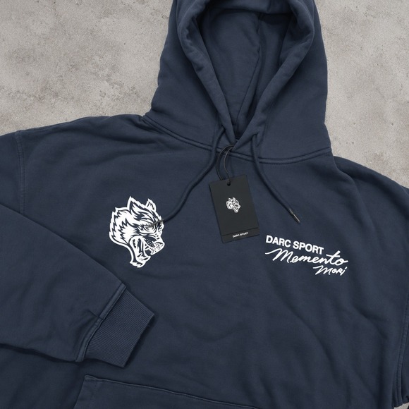 Darc Sport Other - Darc Sport Memento Mori Bishop Hoodie Darc Blue Size Large NWT